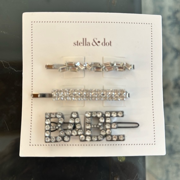 💕Host Pick💕Stella & Dot Bling Trio Hair Accessories - Picture 3 of 5